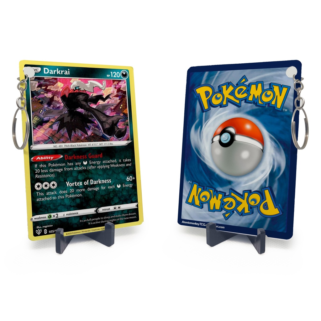 Carta Pokémon - Llavero Personalizado