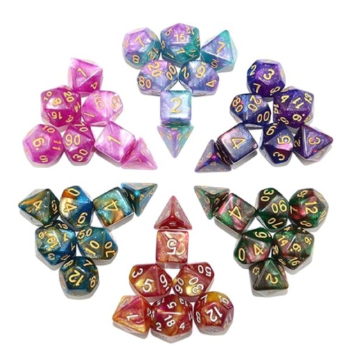Dados Poliédricos para Juegos de Rol
